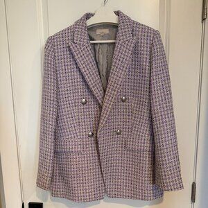 Like New Double-Breasted Lilac Blazer - Size 10
